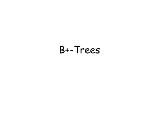 B+-Trees