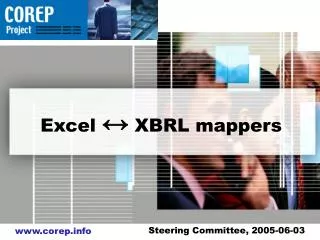 Excel ? XBRL mappers