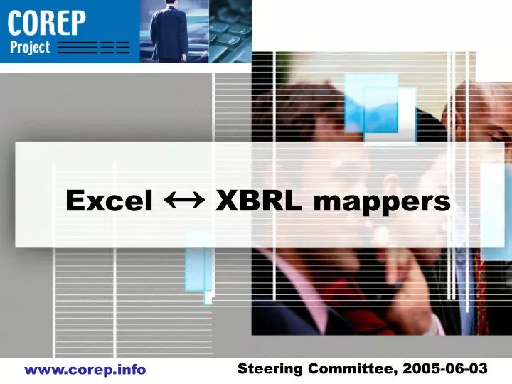 excel xbrl mappers
