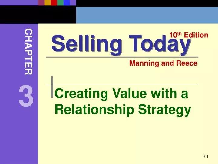creating value with a relationship strategy