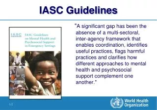 IASC Guidelines