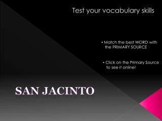 Test your vocabulary skills