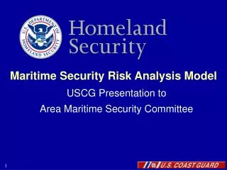 Maritime Security Risk Analysis Model