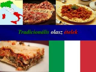 Tradicionális olasz ételek