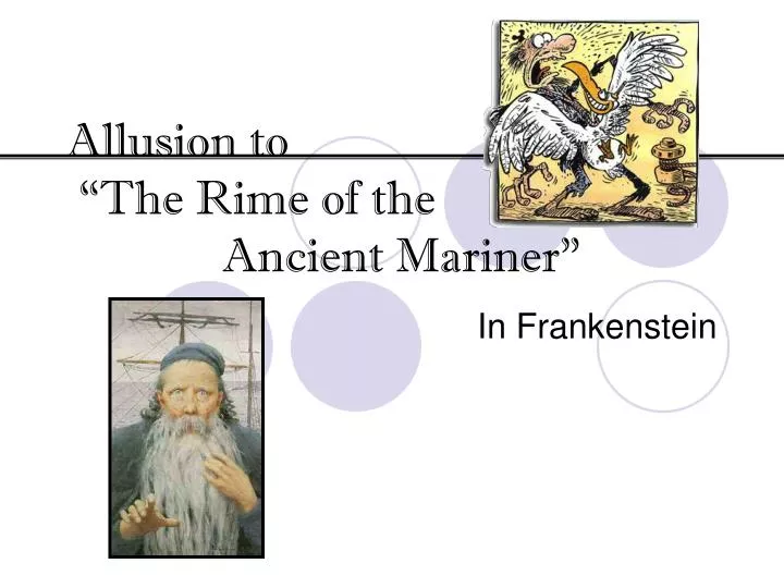 allusion to the rime of the ancient mariner