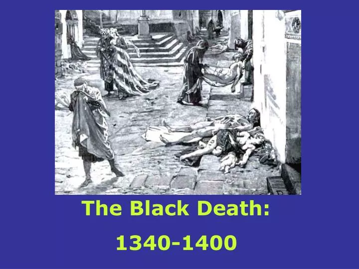 the black death 1340 1400