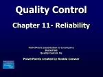 Quality Control - slide 1