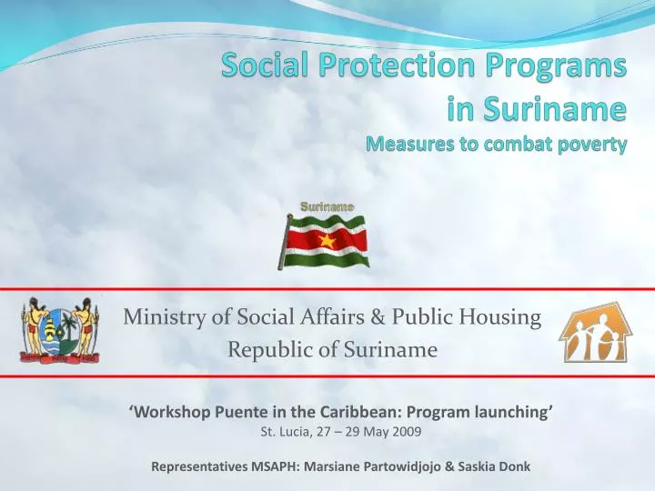 social protection programs in suriname measures to combat poverty