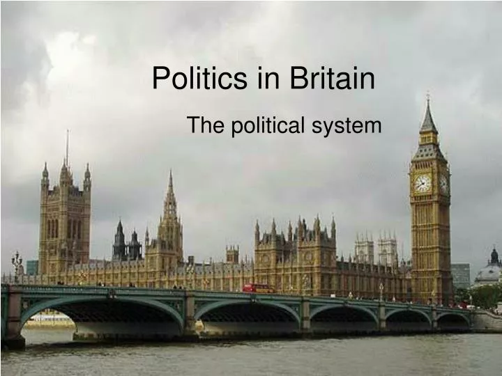 politics in britain