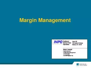 Margin Management