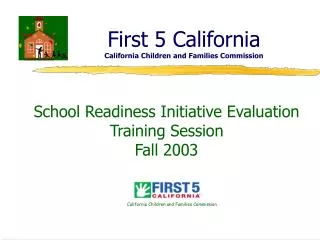 First 5 California California Children and Families Commission