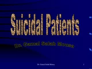 Suicidal Patients