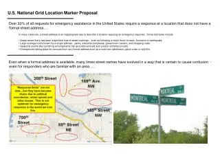 U.S. National Grid Location Marker Proposal