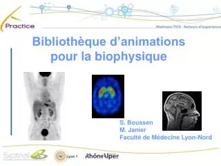 Bibliothèque d’animations pour la biophysique