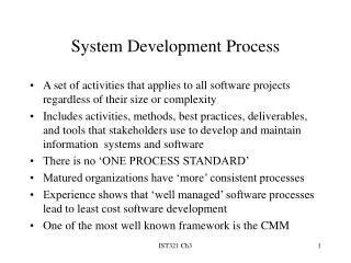 System Development Process