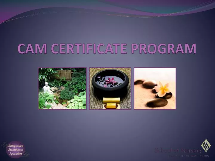 cam certificate program