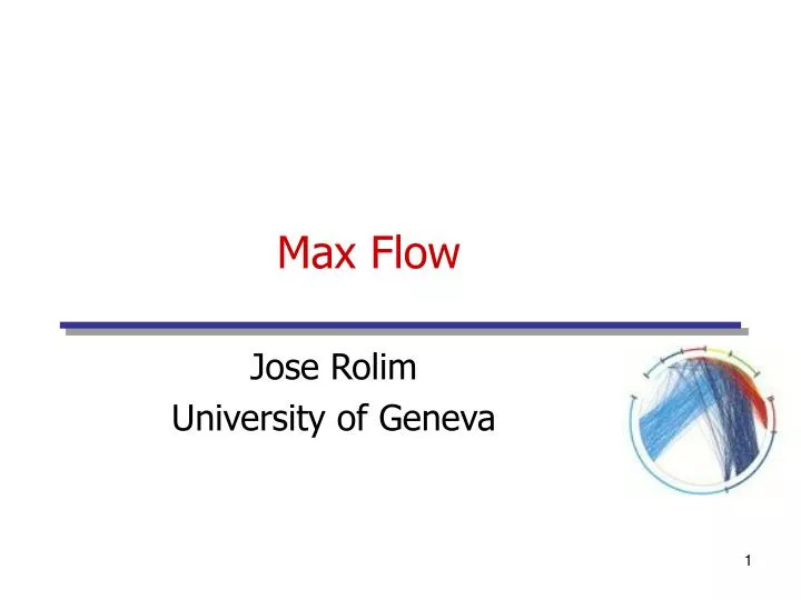 max flow