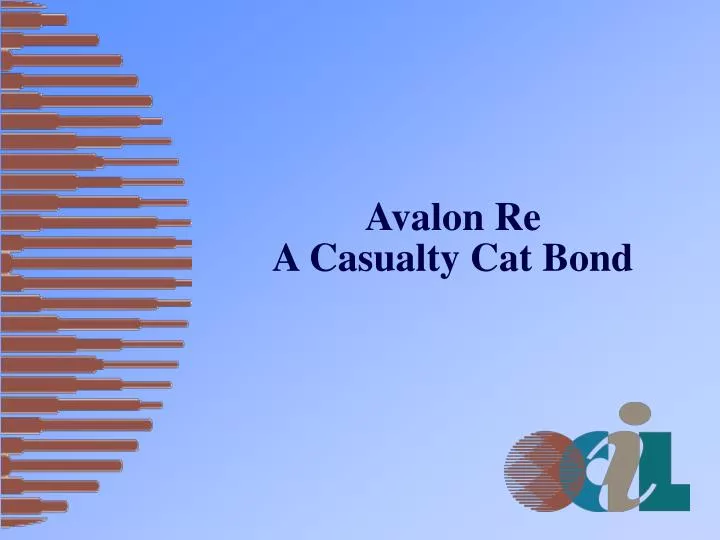 avalon re a casualty cat bond