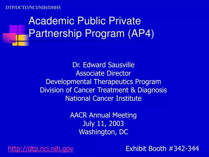 academic public private partnership program ap4