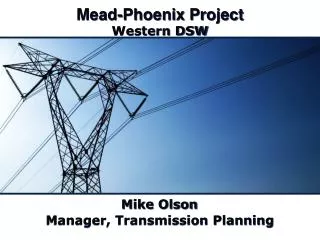 Mead-Phoenix Project