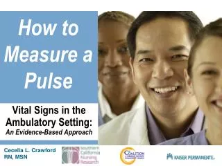 How to Measure a Pulse