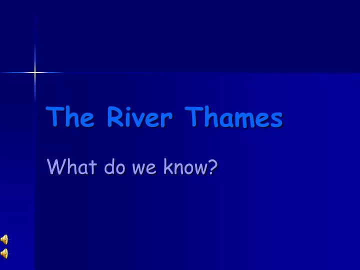 the river thames