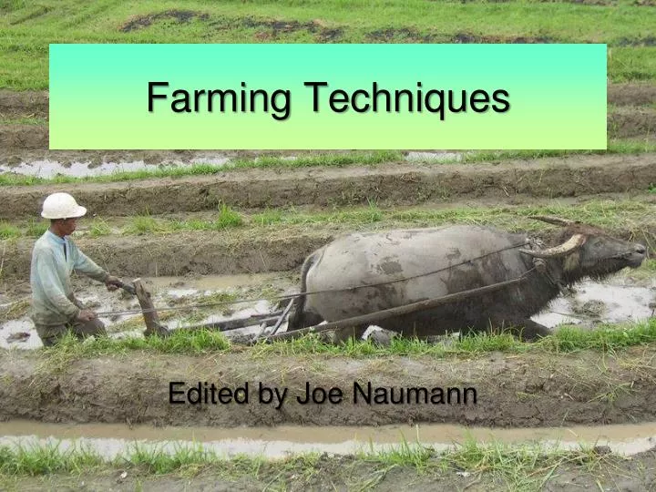 farming techniques