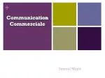 Communication Commerciale - slide 1
