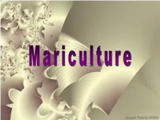 Mariculture