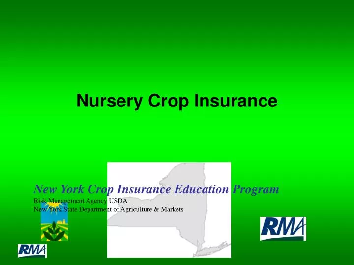 nursery crop insurance
