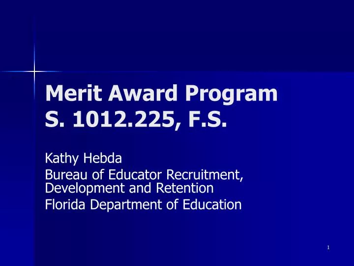 merit award program s 1012 225 f s