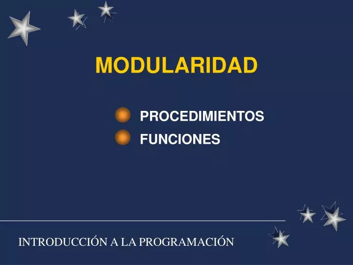 modularidad