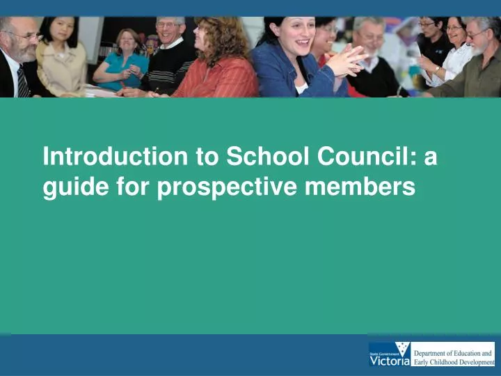 introduction to school council a guide for prospective members