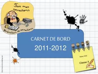 CARNET DE BORD 2011-2012