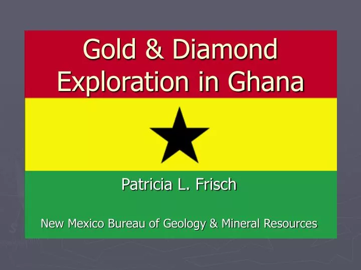 gold diamond exploration in ghana