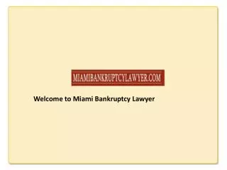 Miami Bankruptcy Lawyers & Attorneys
