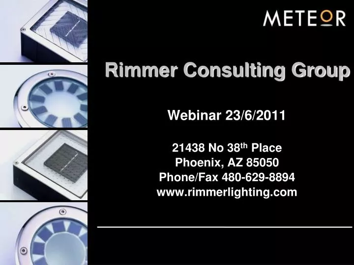 rimmer consulting group