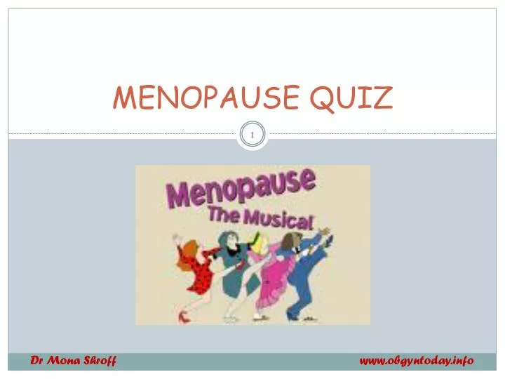 menopause quiz