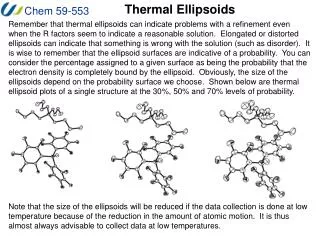 Thermal Ellipsoids