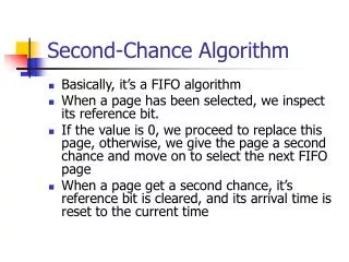 Second-Chance Algorithm