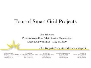 Tour of Smart Grid Projects