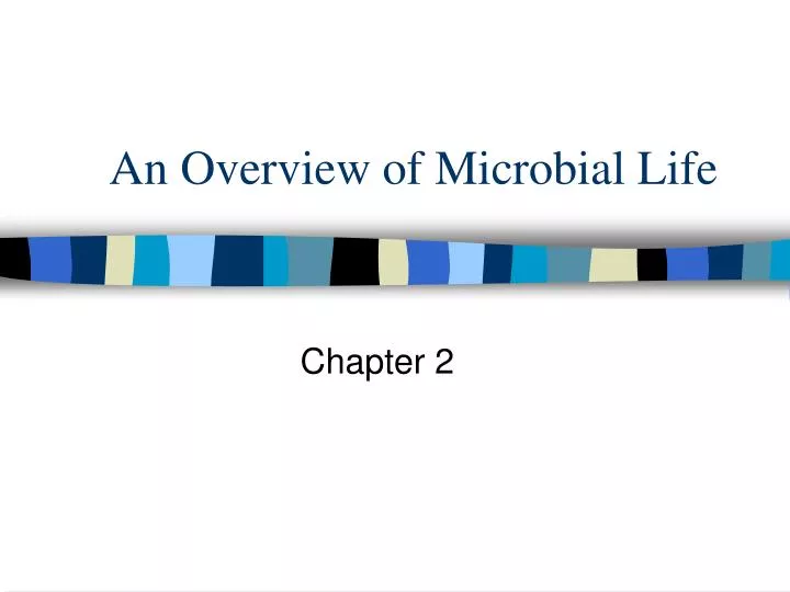 an overview of microbial life