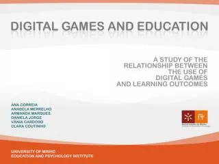 The educational value of digital games