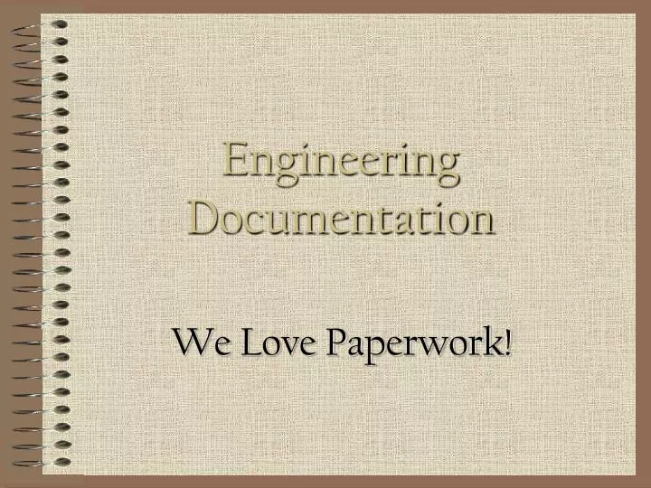 engineering documentation