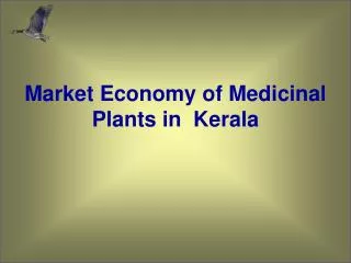 Market Economy of Medicinal Plants in Kerala