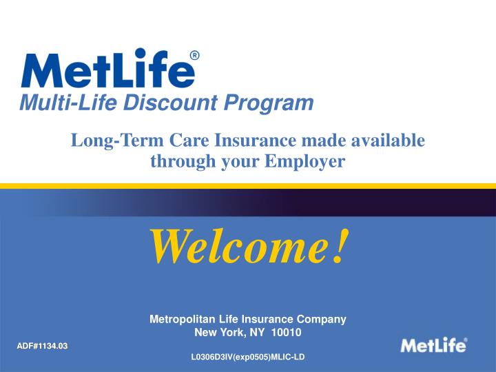 metropolitan life insurance company new york ny 10010 l0306d3iv exp0505 mlic ld