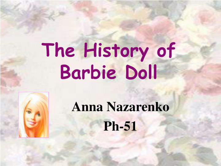 the history of barbie doll