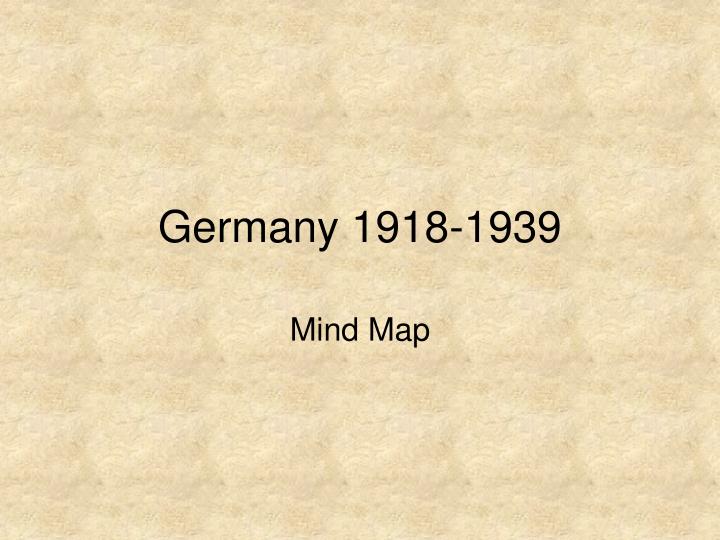 germany 1918 1939