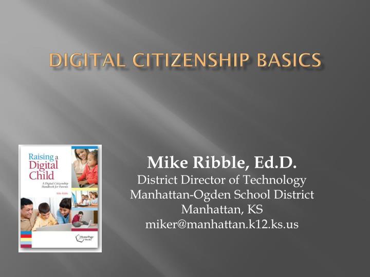 digital citizenship basics