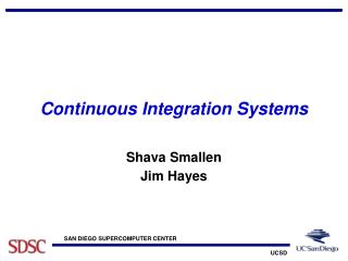 Continuous Integration Systems